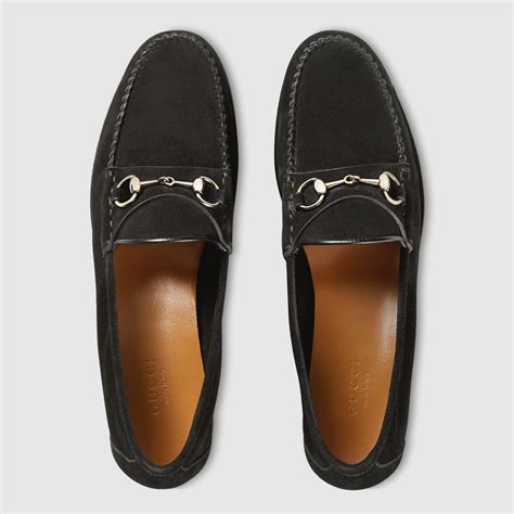 gucci loafer shoes women|Gucci suede loafer.